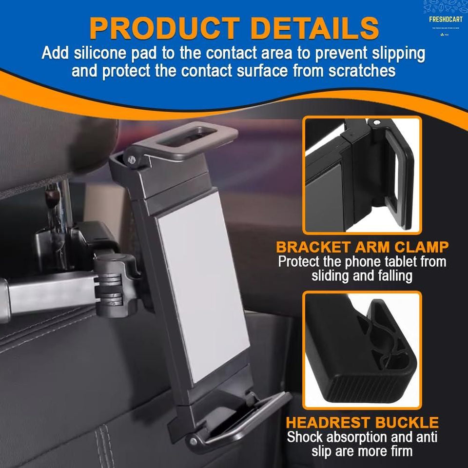 EZ Car Mount Holder for Tablets & Phones