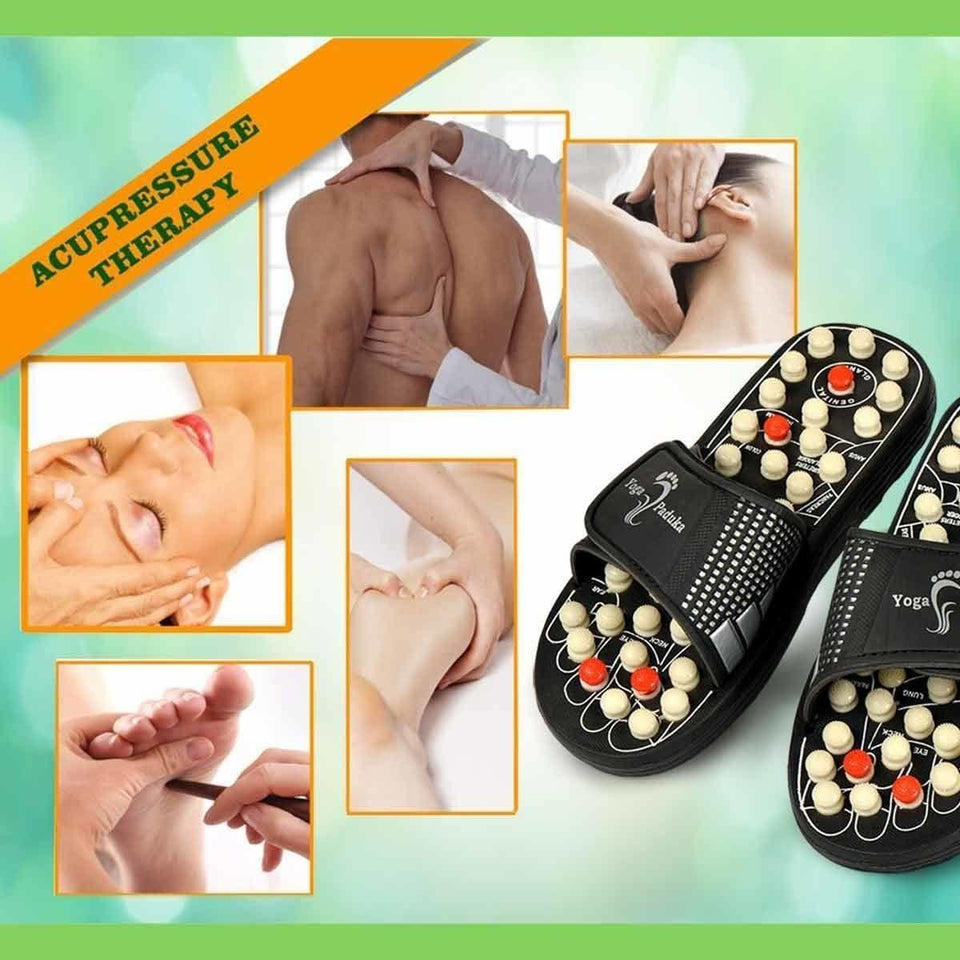 EZ Acupressure and Magnetic Therapy Slippers