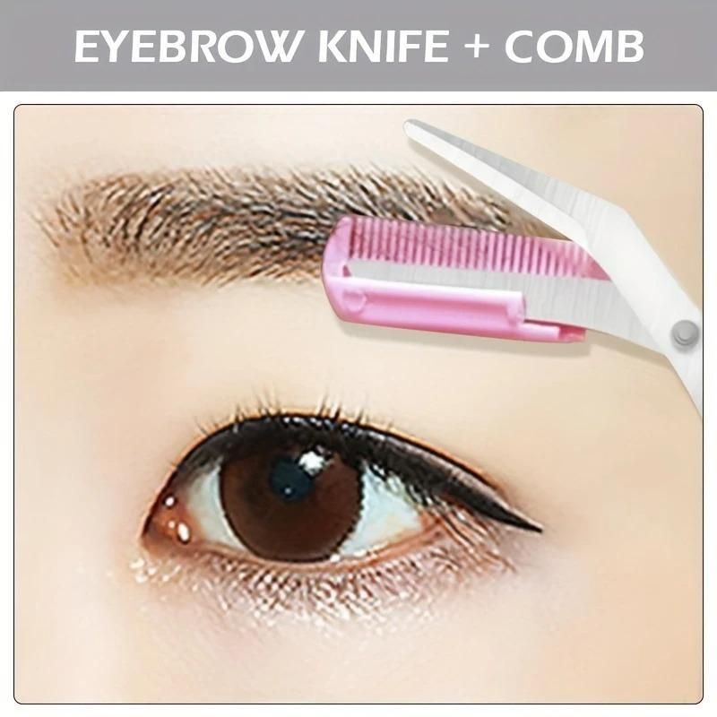 EZ Eyebrow Trimmer with Comb Set
