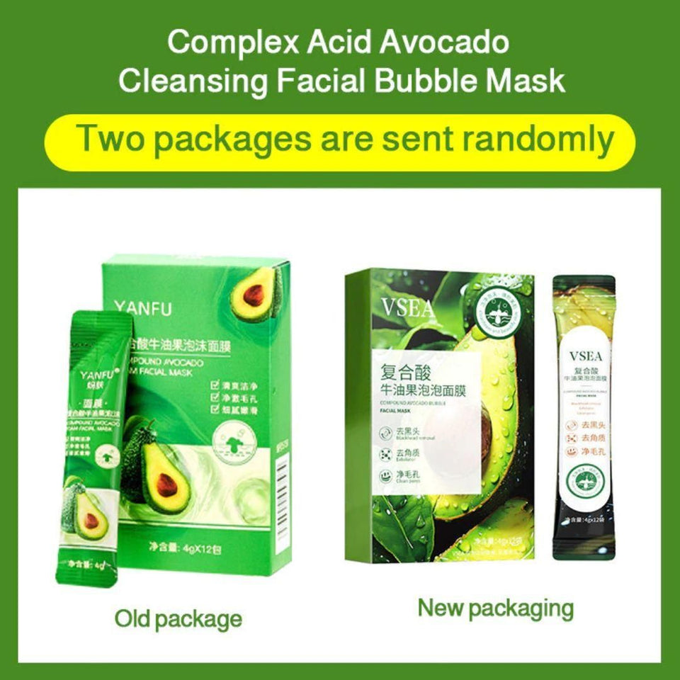 EZ Avocado Bubble Mask