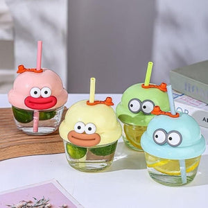 EZ Cartoon Glass Cup