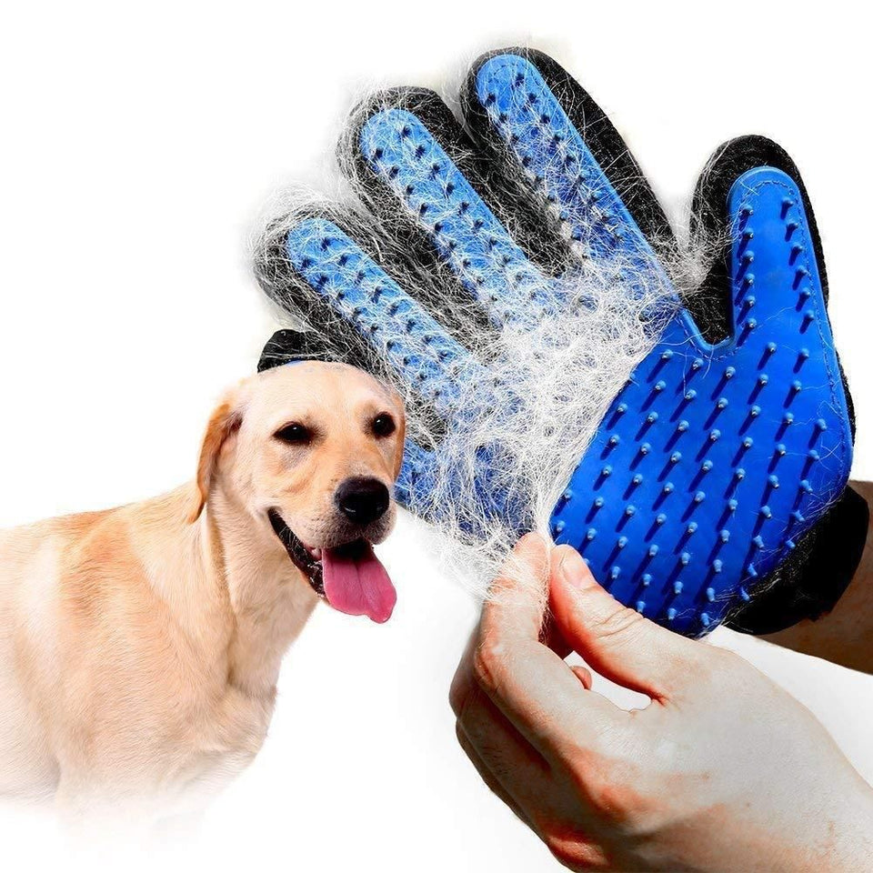 EZ Pet Grooming Hair Hand Gloves