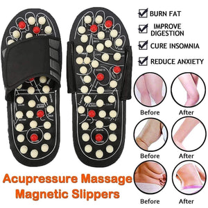 EZ Acupressure and Magnetic Therapy Slippers