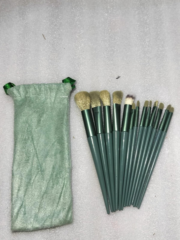 EZ Makeup Brush with Pouch Set
