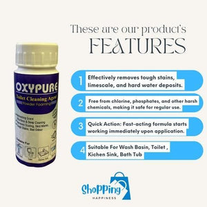 EZ OxyPure Toilet Cleaning Agent
