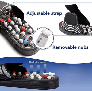 EZ Acupressure and Magnetic Therapy Slippers